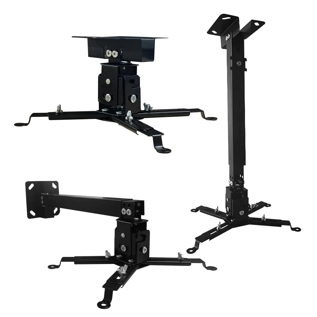 5Core Projector Mount Ceiling Wall Universal Holder Adjustable Low Profile Capacity 40lb